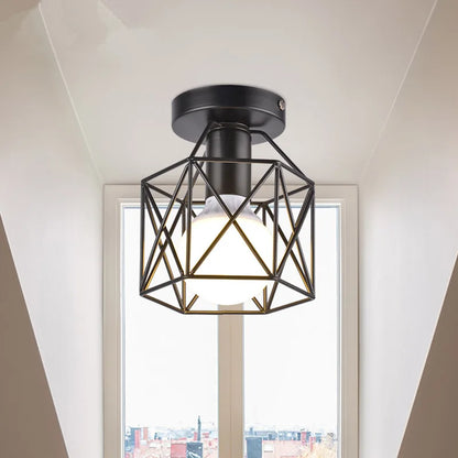 Modern Nordic Iron Light Fixture