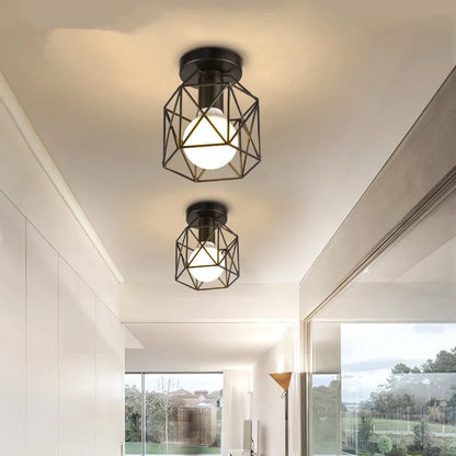 Modern Nordic Iron Light Fixture