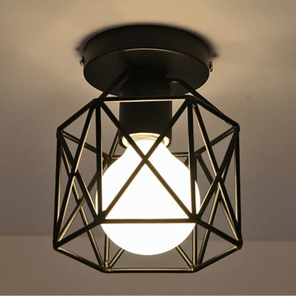 Modern Nordic Iron Light Fixture