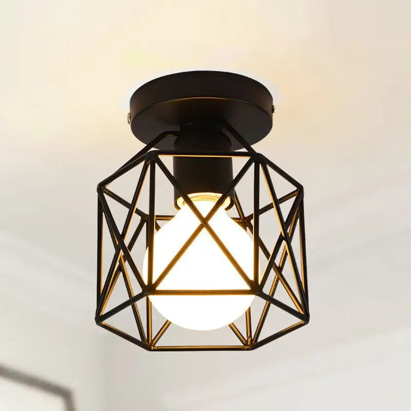 Modern Nordic Iron Light Fixture