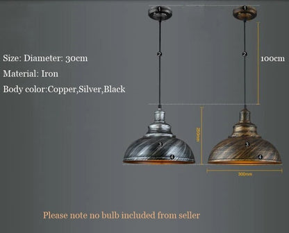 Vintage Industrial Pendant Chandelier